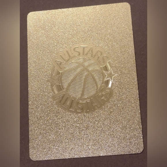 SHAQUILLE O'NEAL 24K GOLD COATED VINTAGE LAKERS ALL-STARS BASKETBALL CARD & COA! - Picture 8 of 14